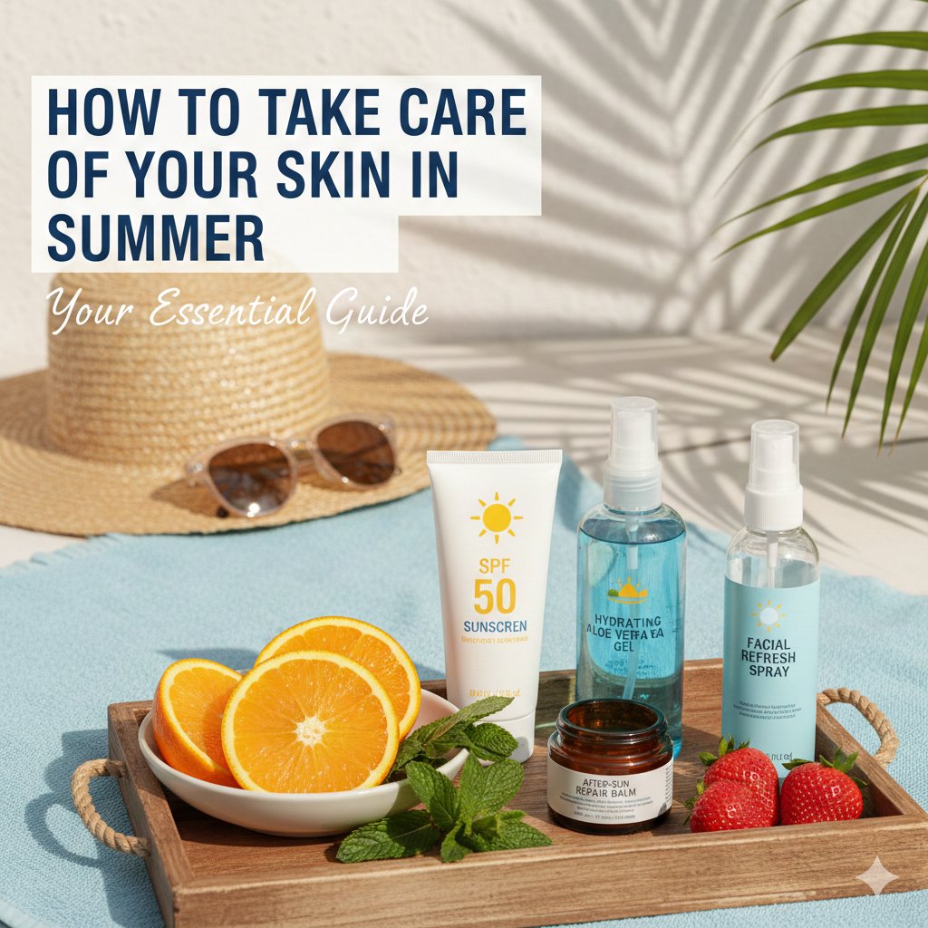 How to Take Care of Your Skin in Summer
